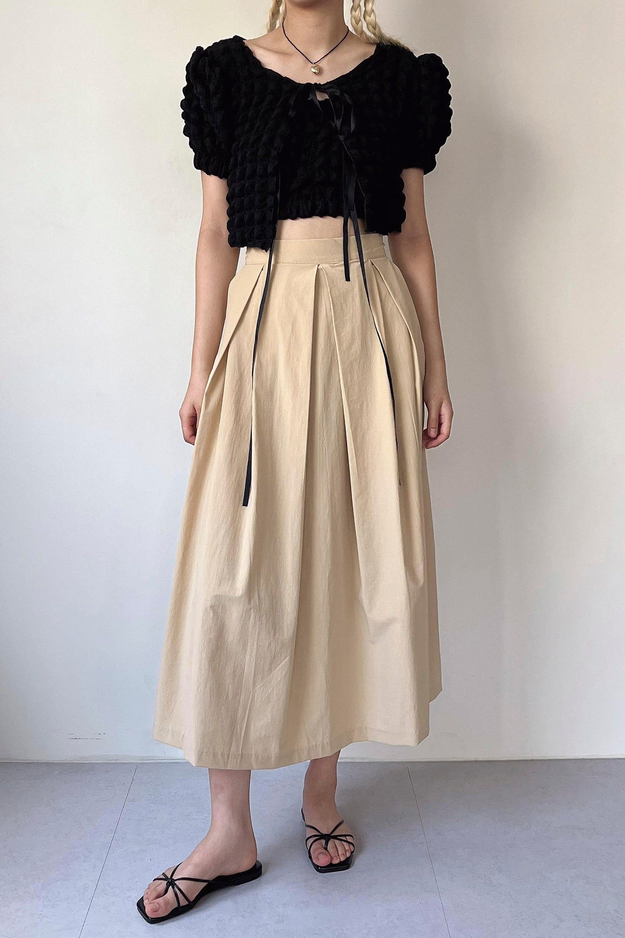 Birdy Midi Tea Skirt sold by storets
