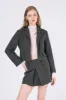 Mia Herringbone Mini Skirt sold by storets