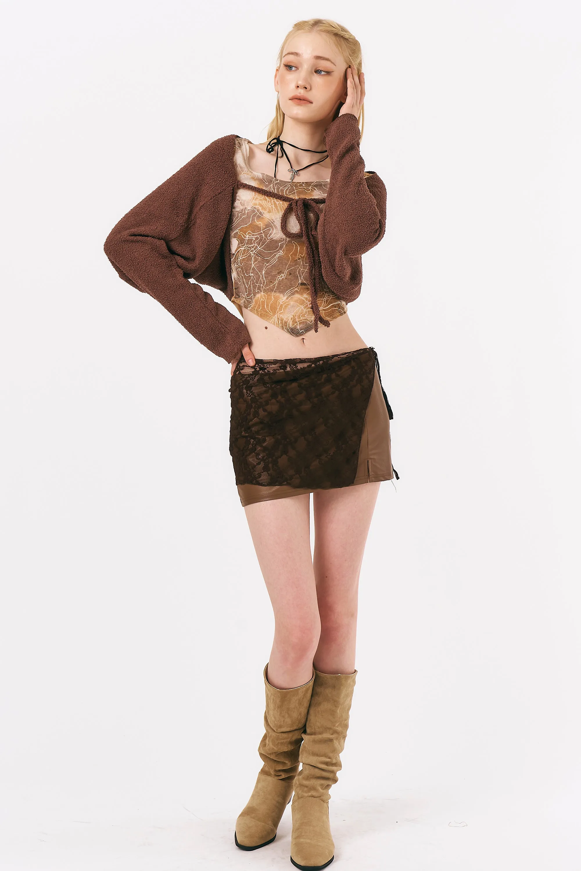 Tammy Boucle Cardi sold by storets product image thumbnail 4
