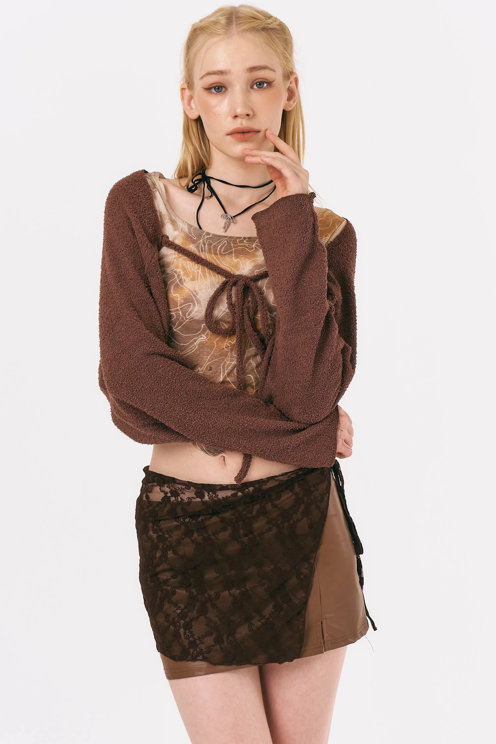 Tammy Boucle Cardi sold by storets product image thumbnail 3