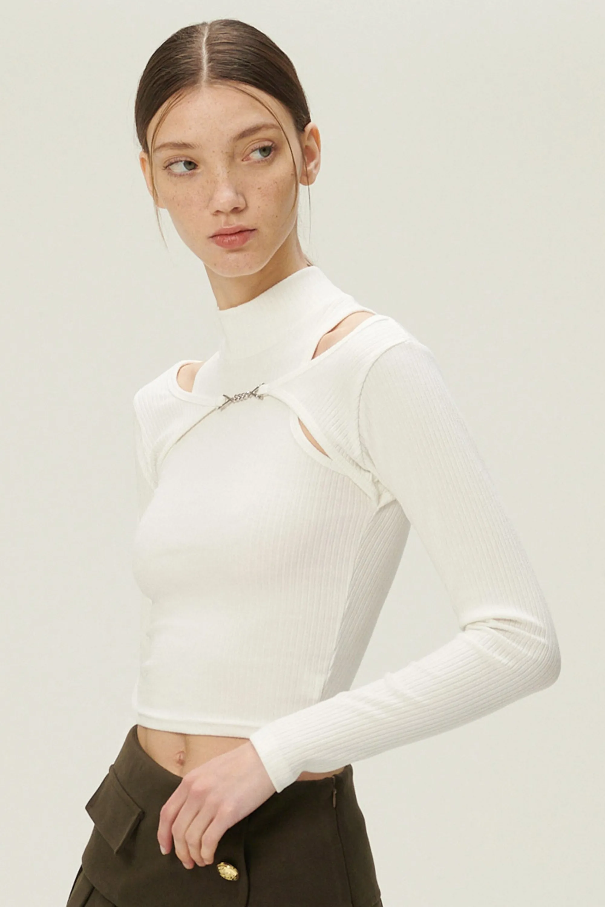 Hayden Layered Effect Top sold by storets