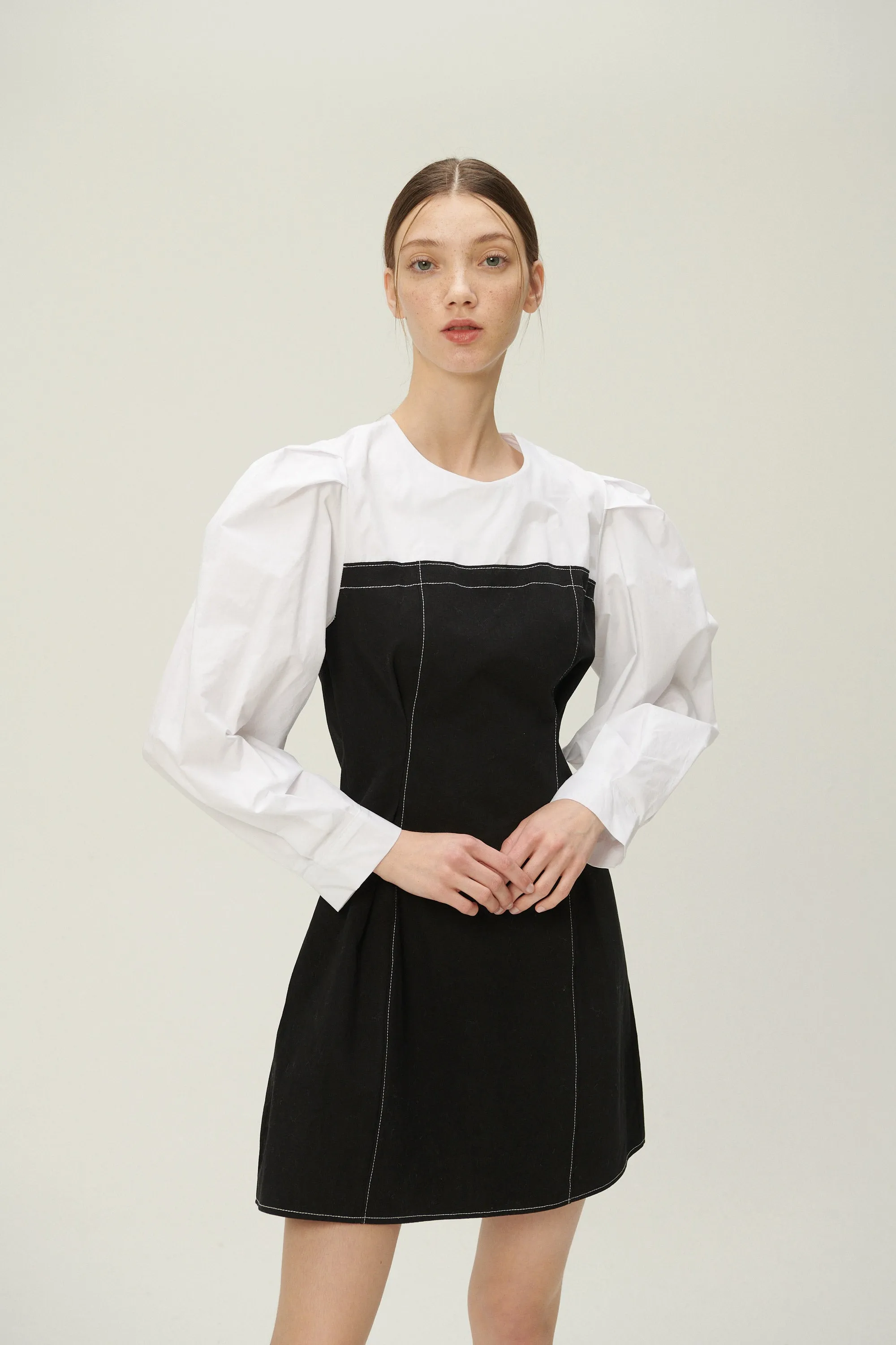 Avery Puff Sleeve Dress sold by storets product image thumbnail 2