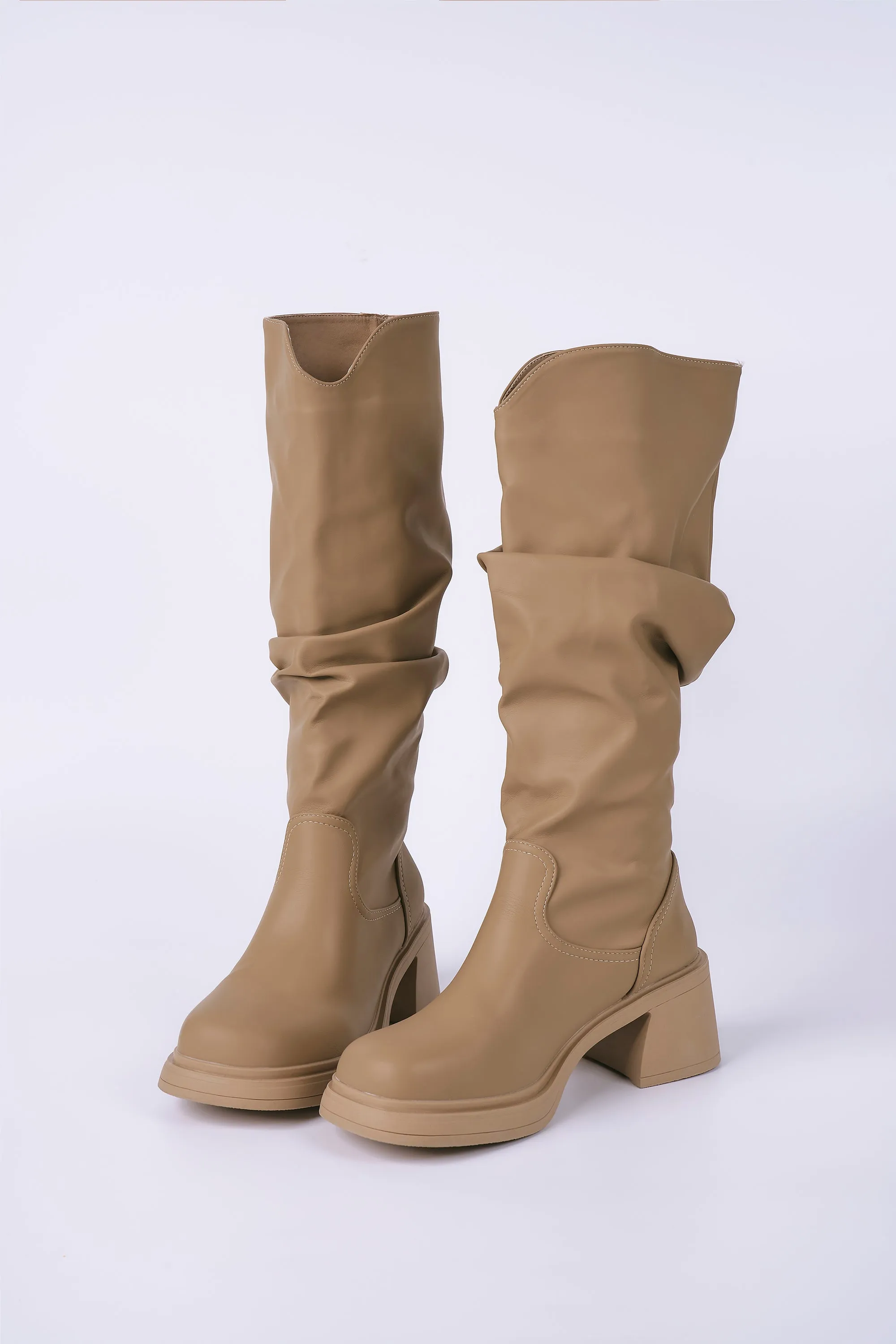 Annie Platform Knee Length Boots sold by storets product image thumbnail 3