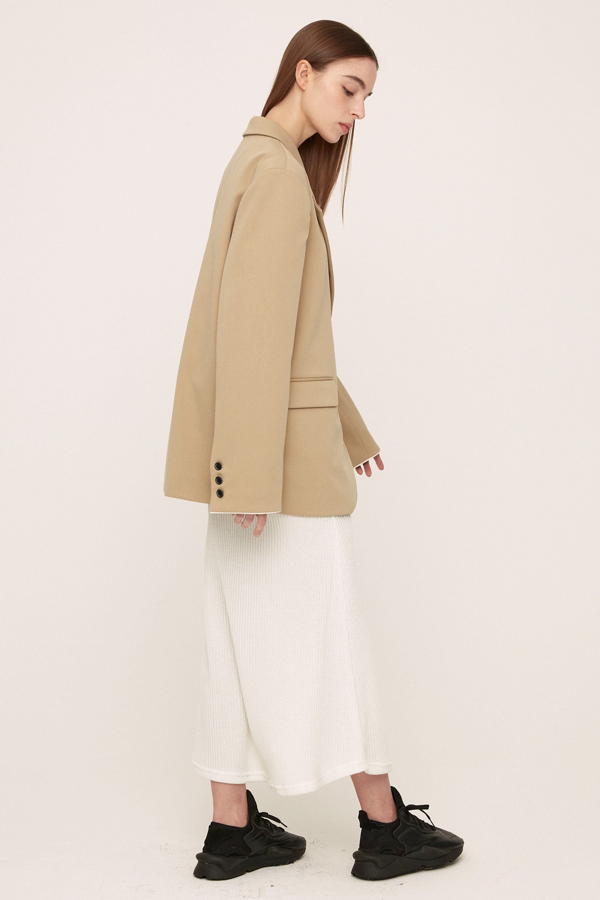 Megan Oversized Daddy Blazer sold by storets product image thumbnail 4