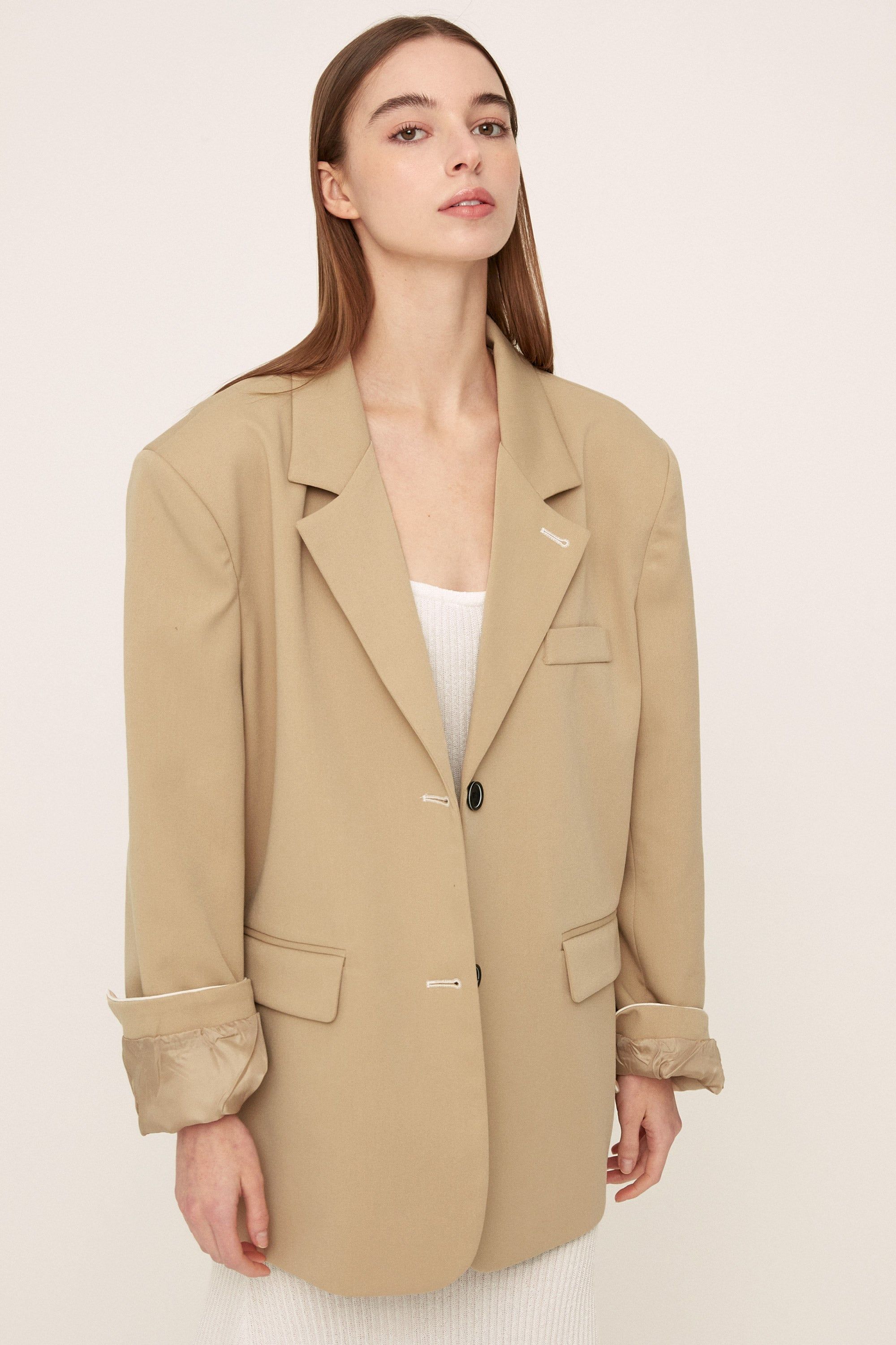Megan Oversized Daddy Blazer sold by storets product image thumbnail 8