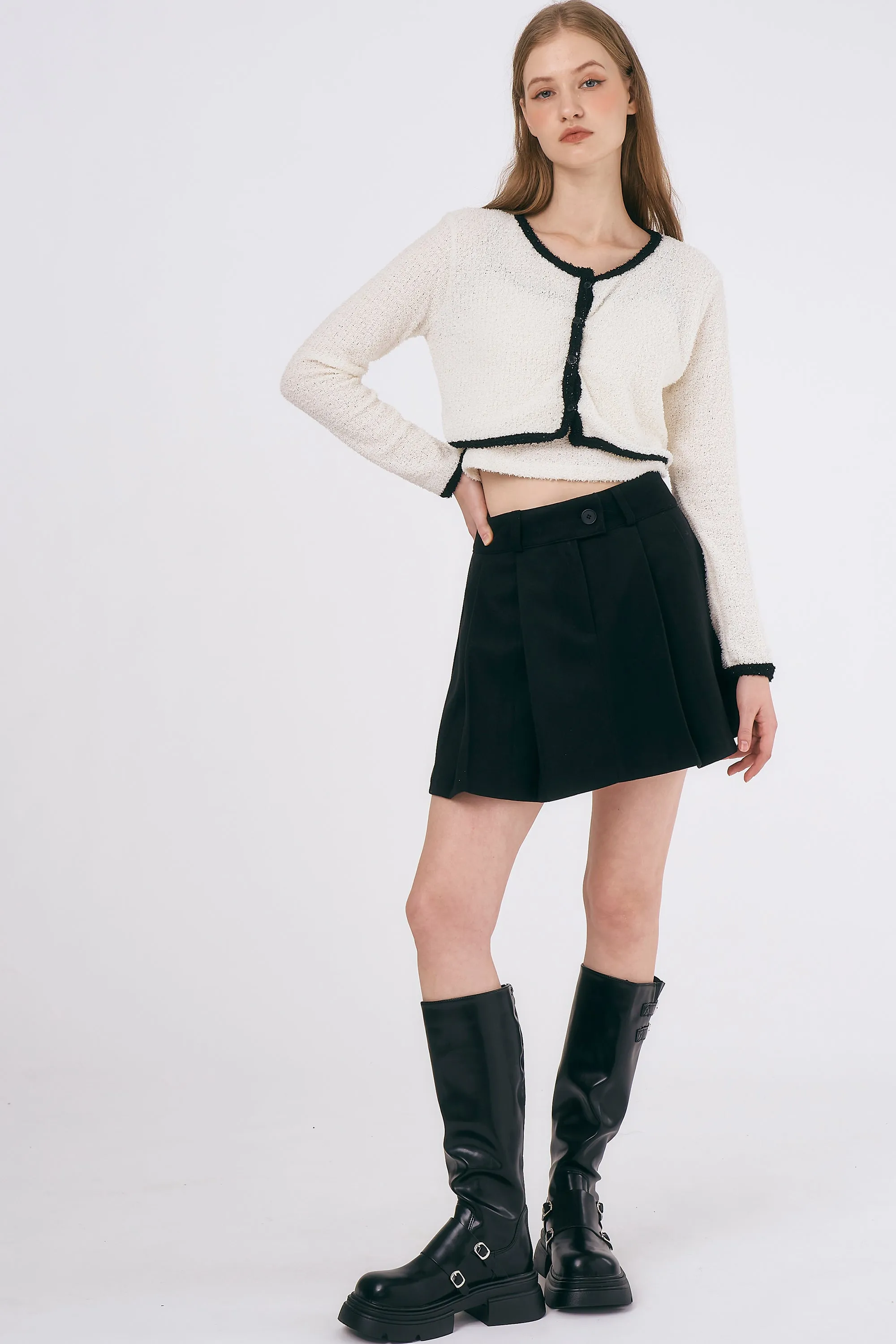 Bella Top & Cardi Set sold by storets product image thumbnail 4