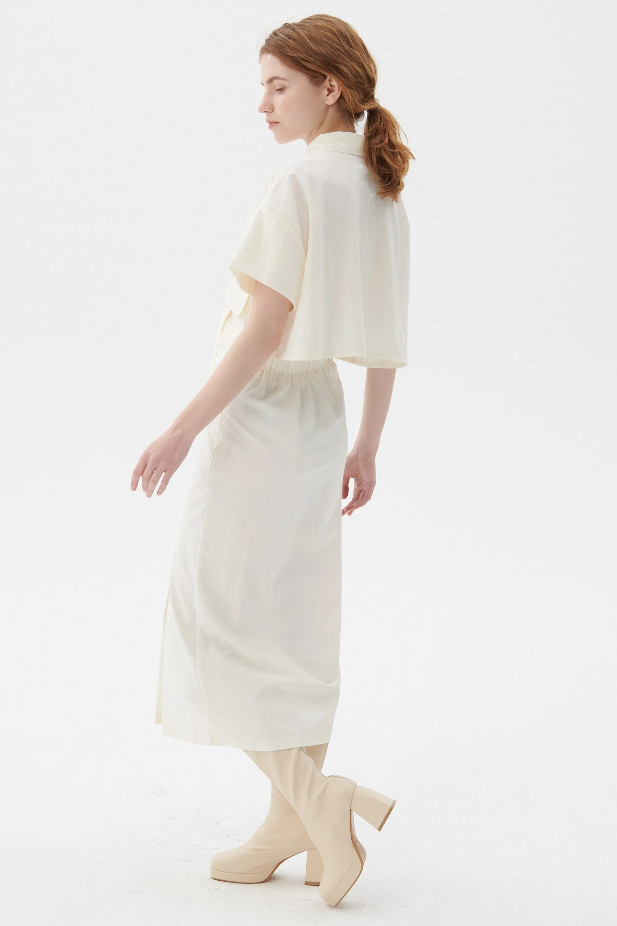 Mindy Cropped Shirt sold by storets product image thumbnail 5