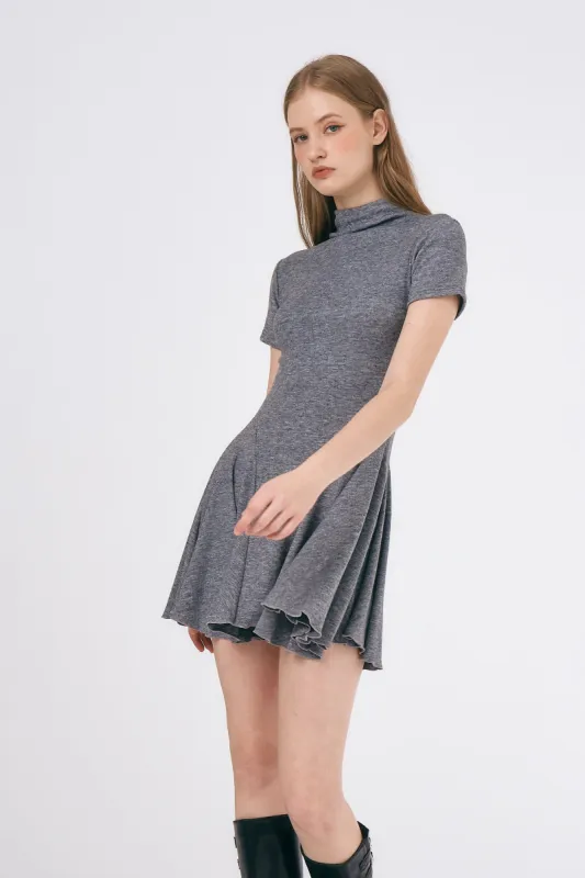 Katie Flared Knitted Dress sold by storets