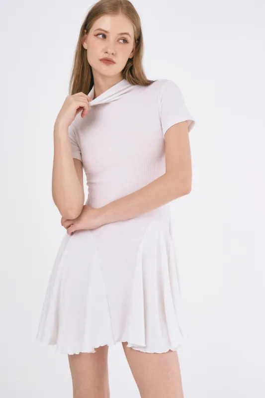 Katie Flared Knitted Dress sold by storets