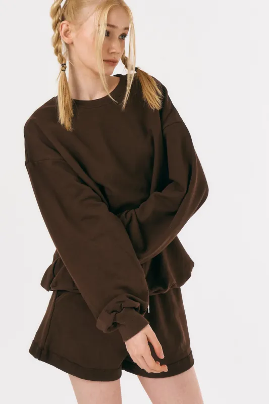 Minnie Sweatshirt and Shorts Set sold by storets