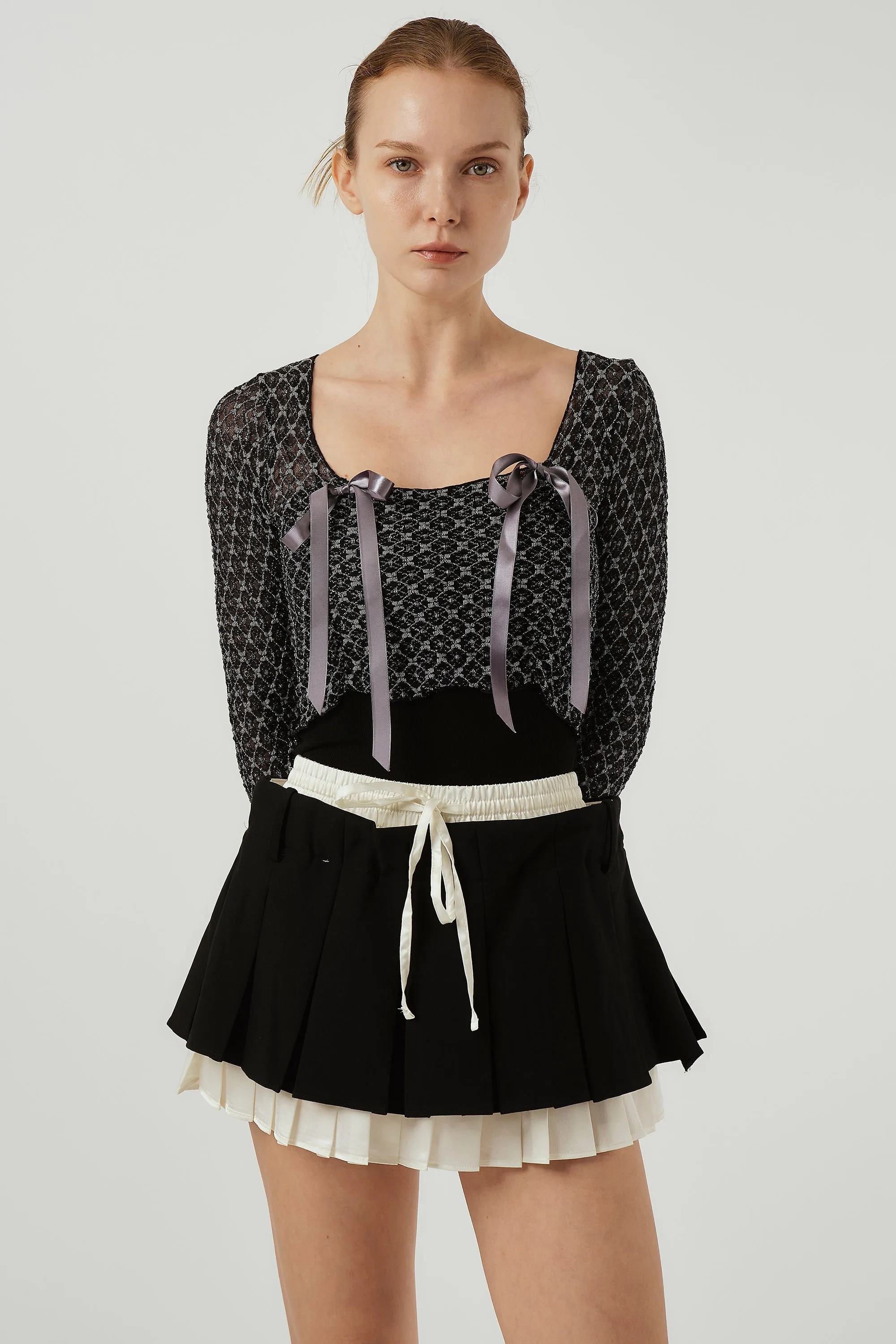Lola Pleated Mini Skirt sold by storets product image thumbnail 2