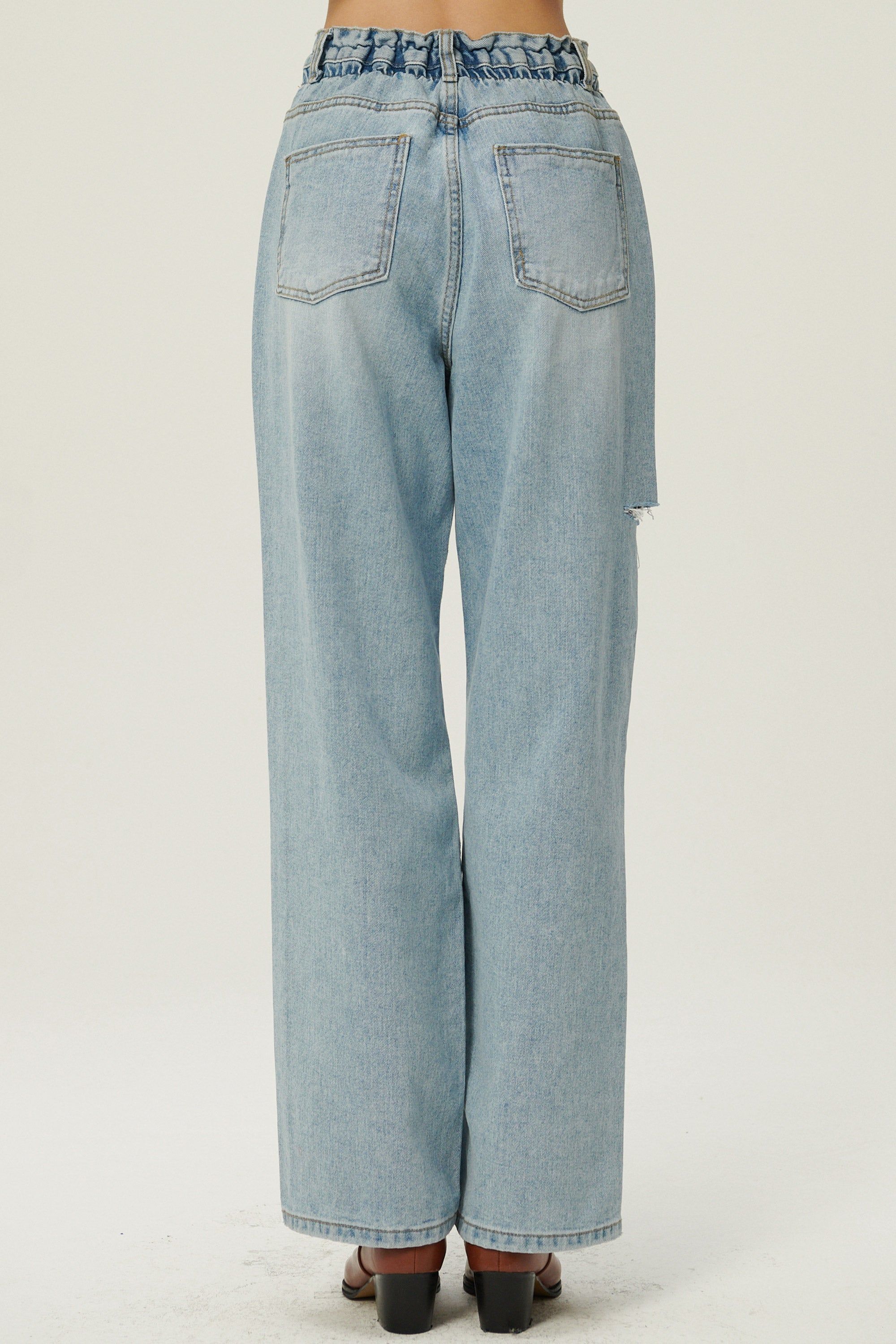 Elo Cutout Button Fly Jeans sold by storets product image thumbnail 7
