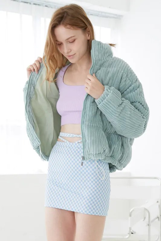 Emmy Corduroy Puffer Jacket sold by storets