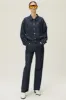 Rylie Straight Denim Pants sold by storets
