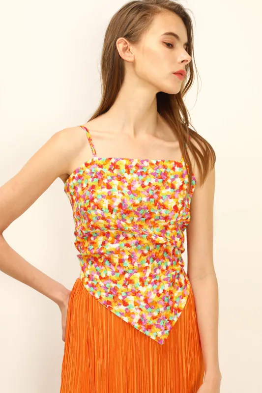 Natalie Tie-back Strap Top sold by storets