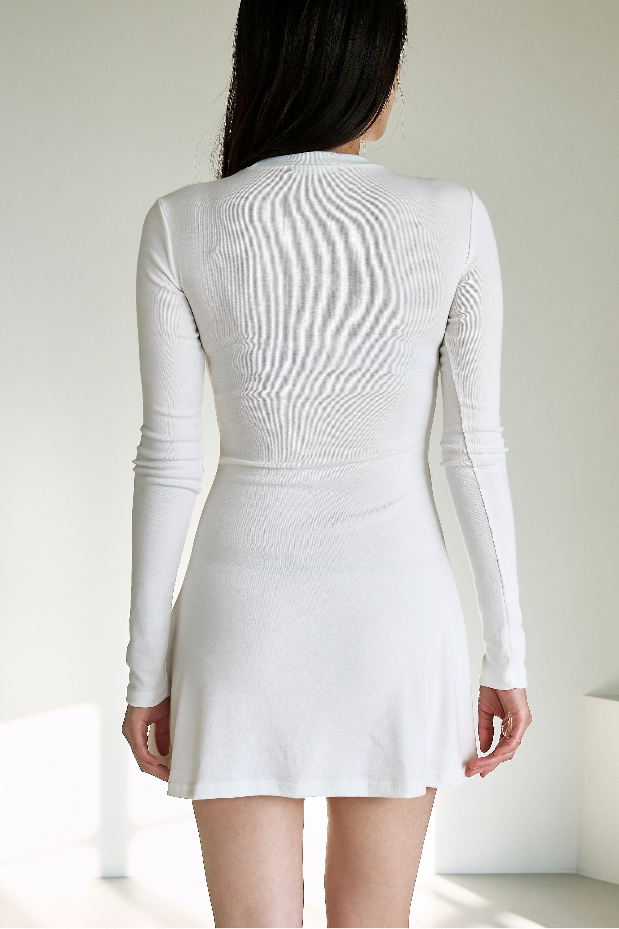 Ruby Ruched Mini Dress sold by storets product image thumbnail 3