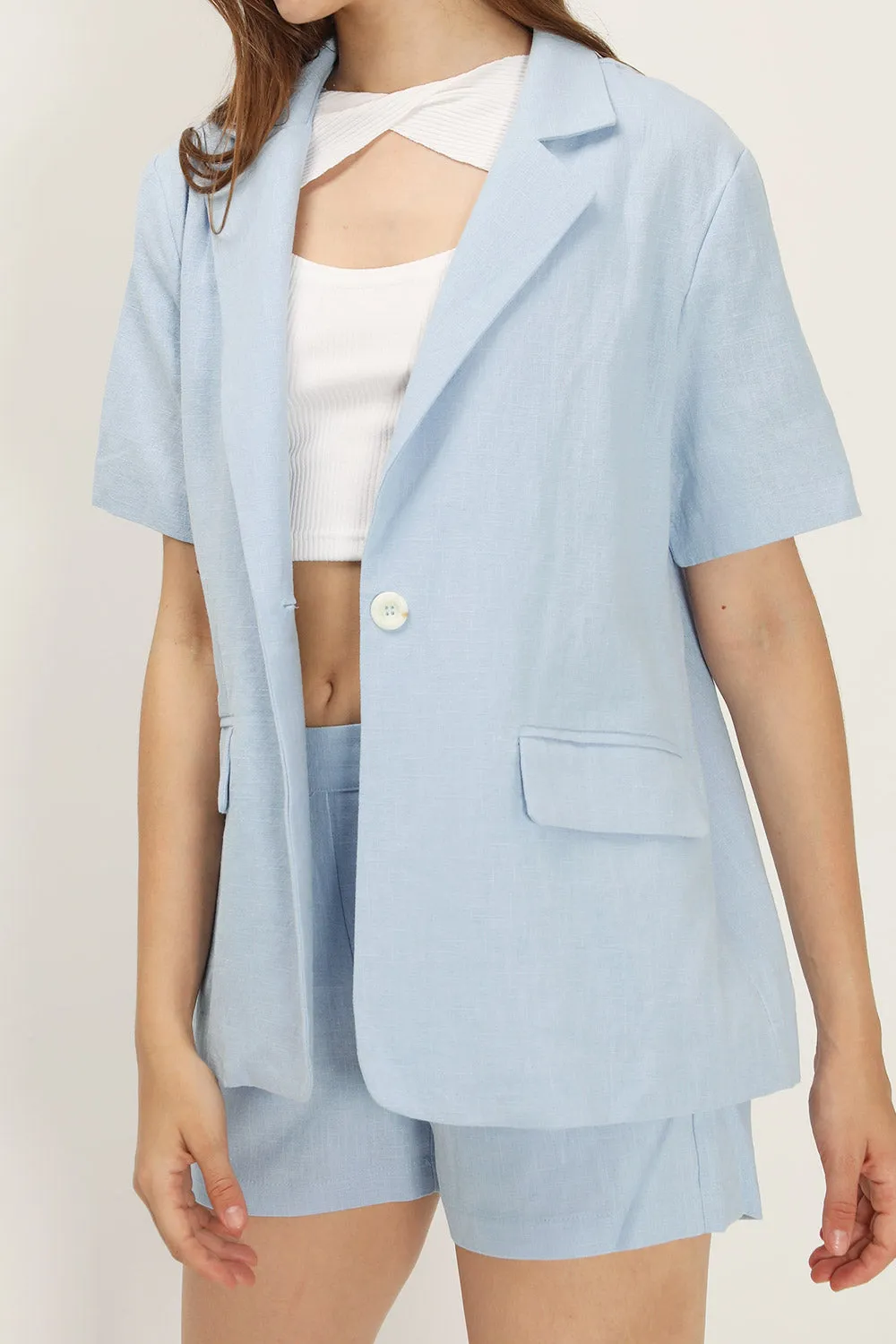 Ariella Linen Blazer sold by storets product image thumbnail 2