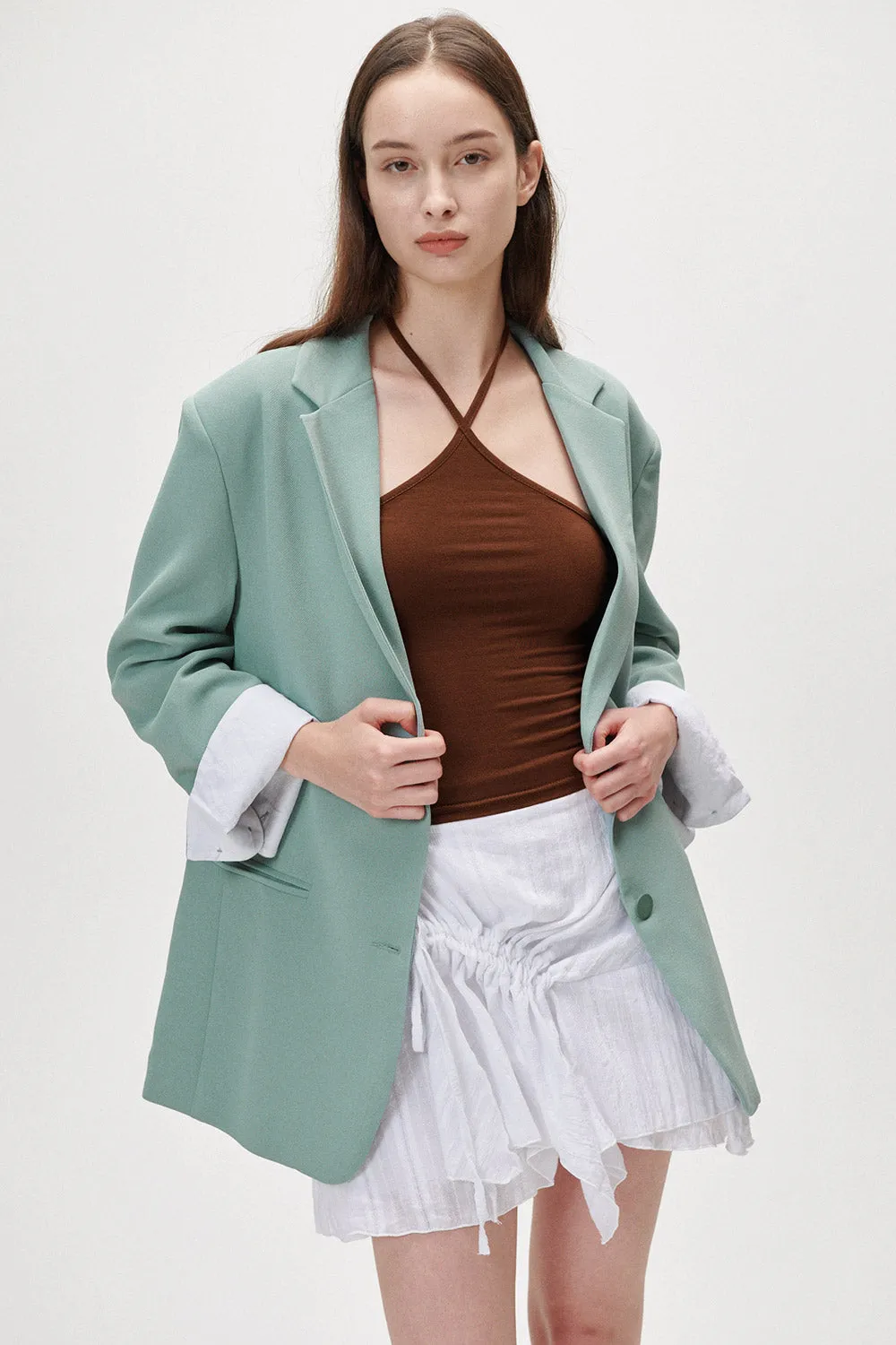 Mar Vivid Boyfriend Blazer sold by storets product image thumbnail 4