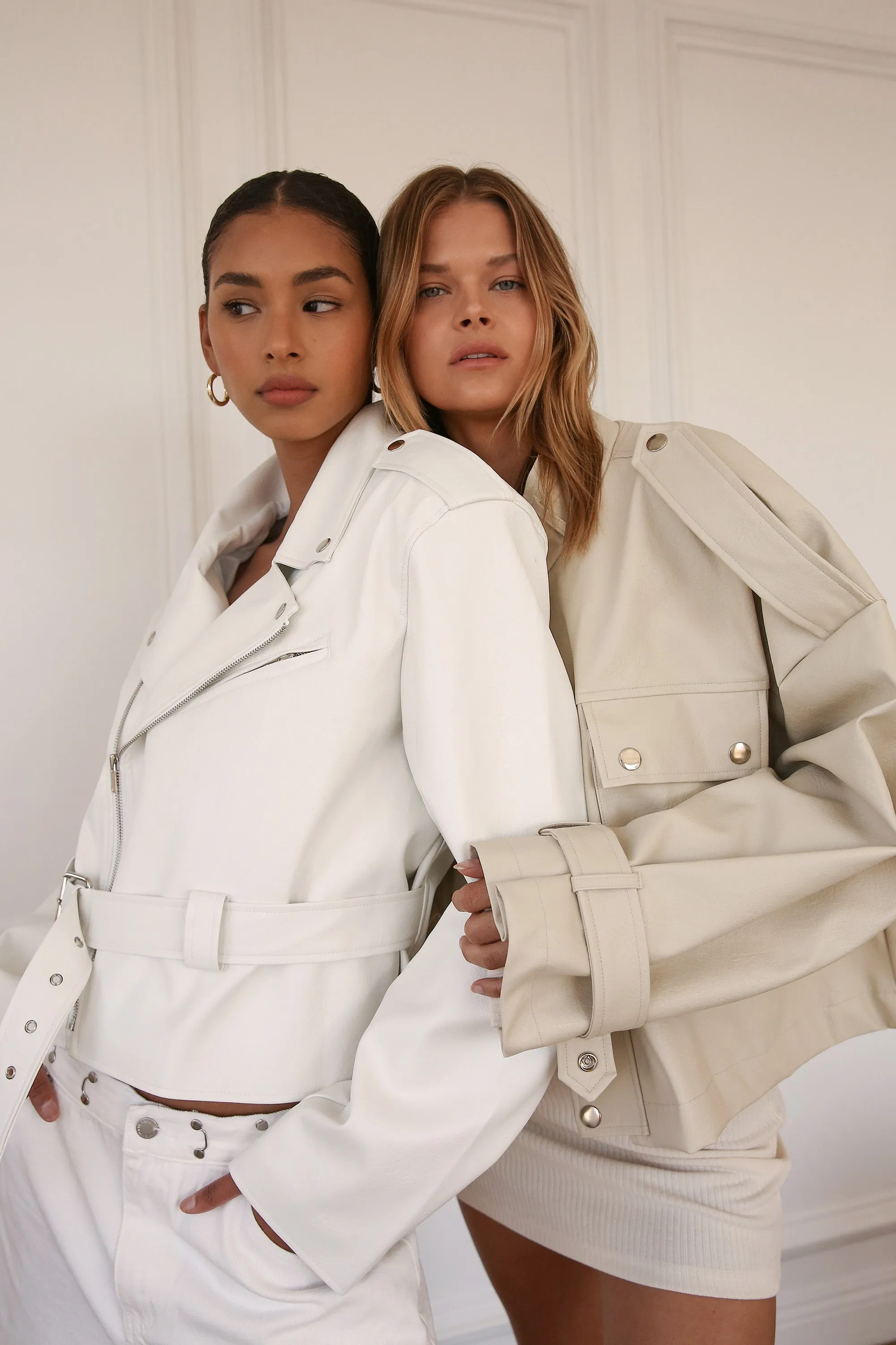 Megan Oversized Rider Jacket sold by storets product image thumbnail 3