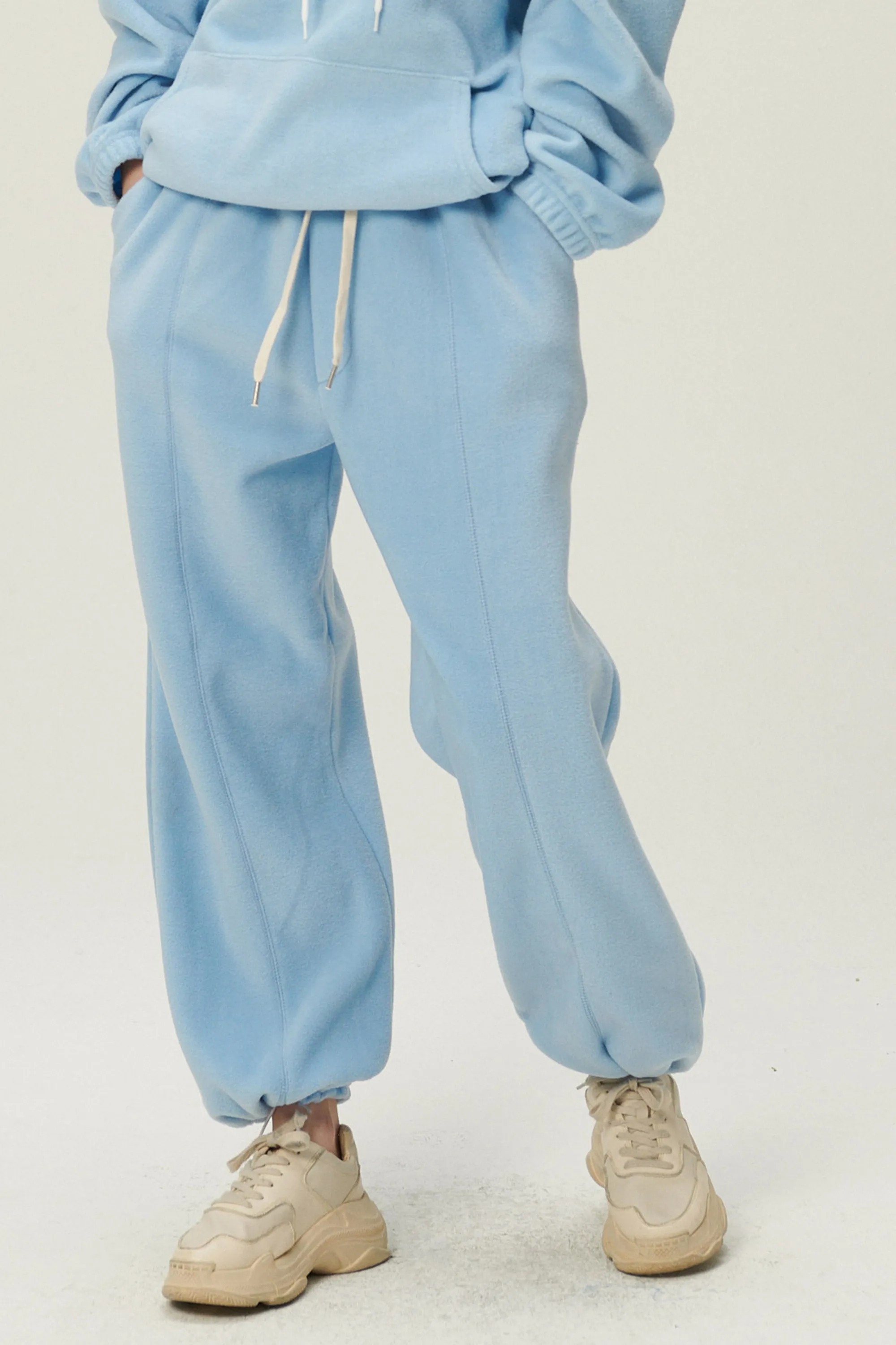 Sierra Oversized Fleece Pants sold by storets