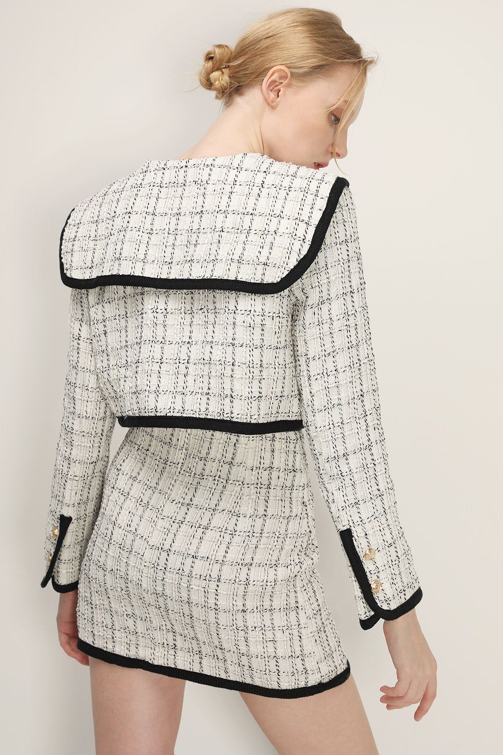 Brittany Tweed Trim Skirt sold by storets product image thumbnail 6