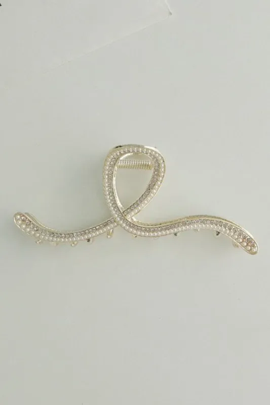 Hair Claws (w/ Faux Pearl&Stones) sold by storets