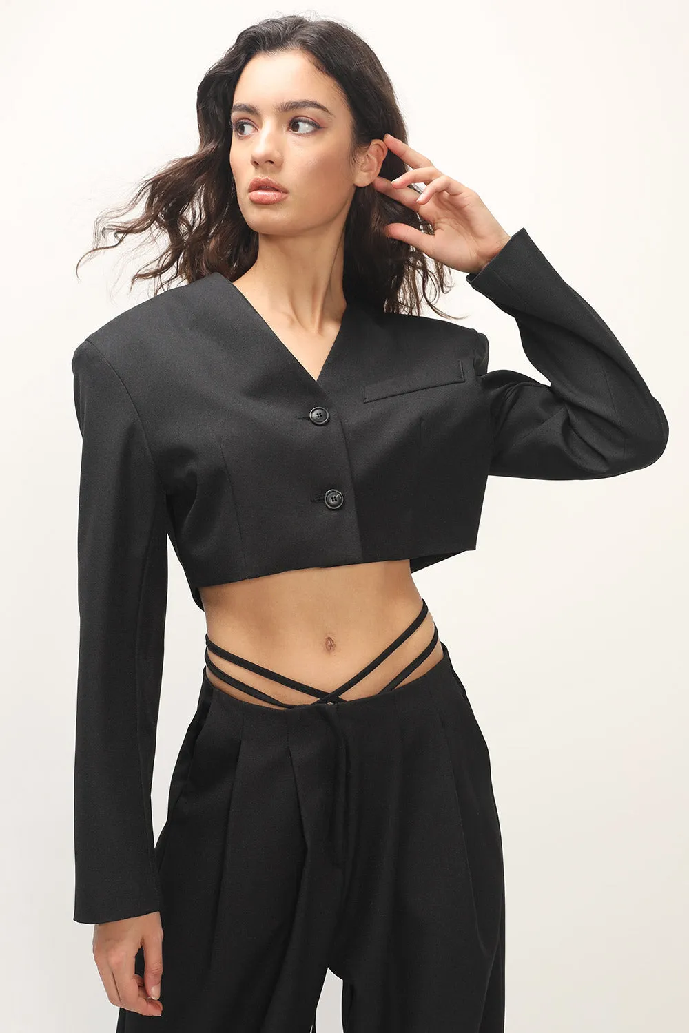 Talia Cropped Jacket sold by storets product image thumbnail 4