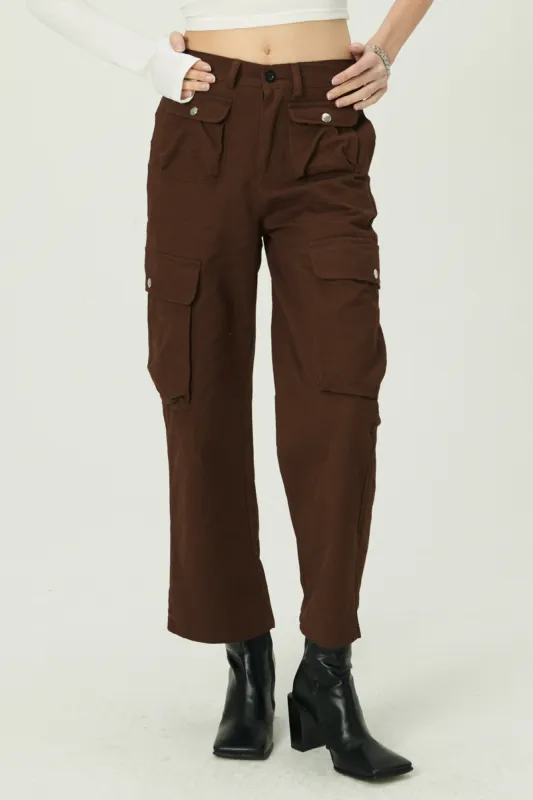 Rachel Utility Cargo Pants sold by storets