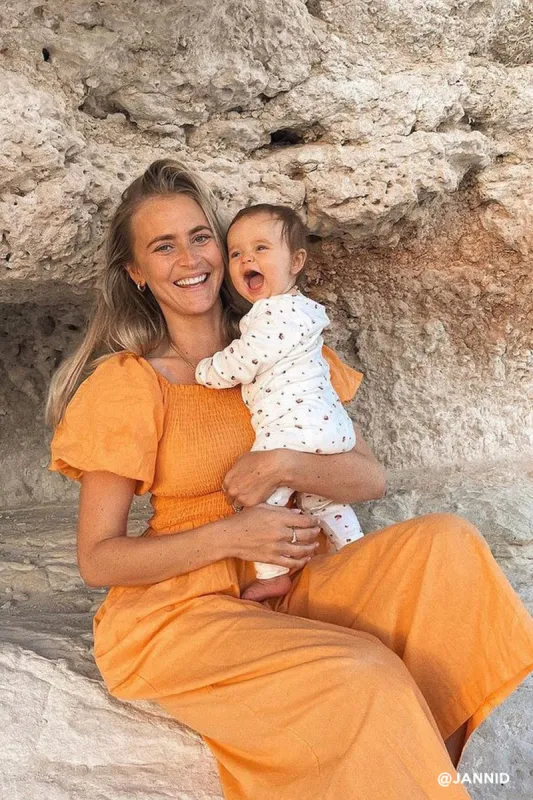 Iris Puff Sleeve Jumpsuit sold by storets