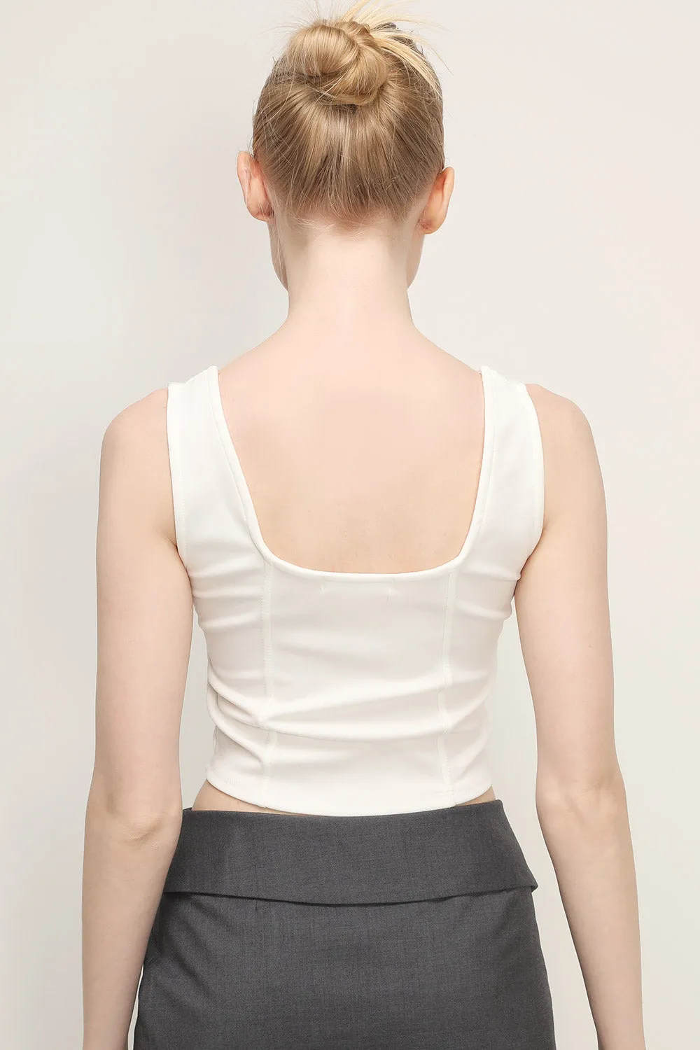 Adelyn Cropped Tank Top sold by storets product image thumbnail 5