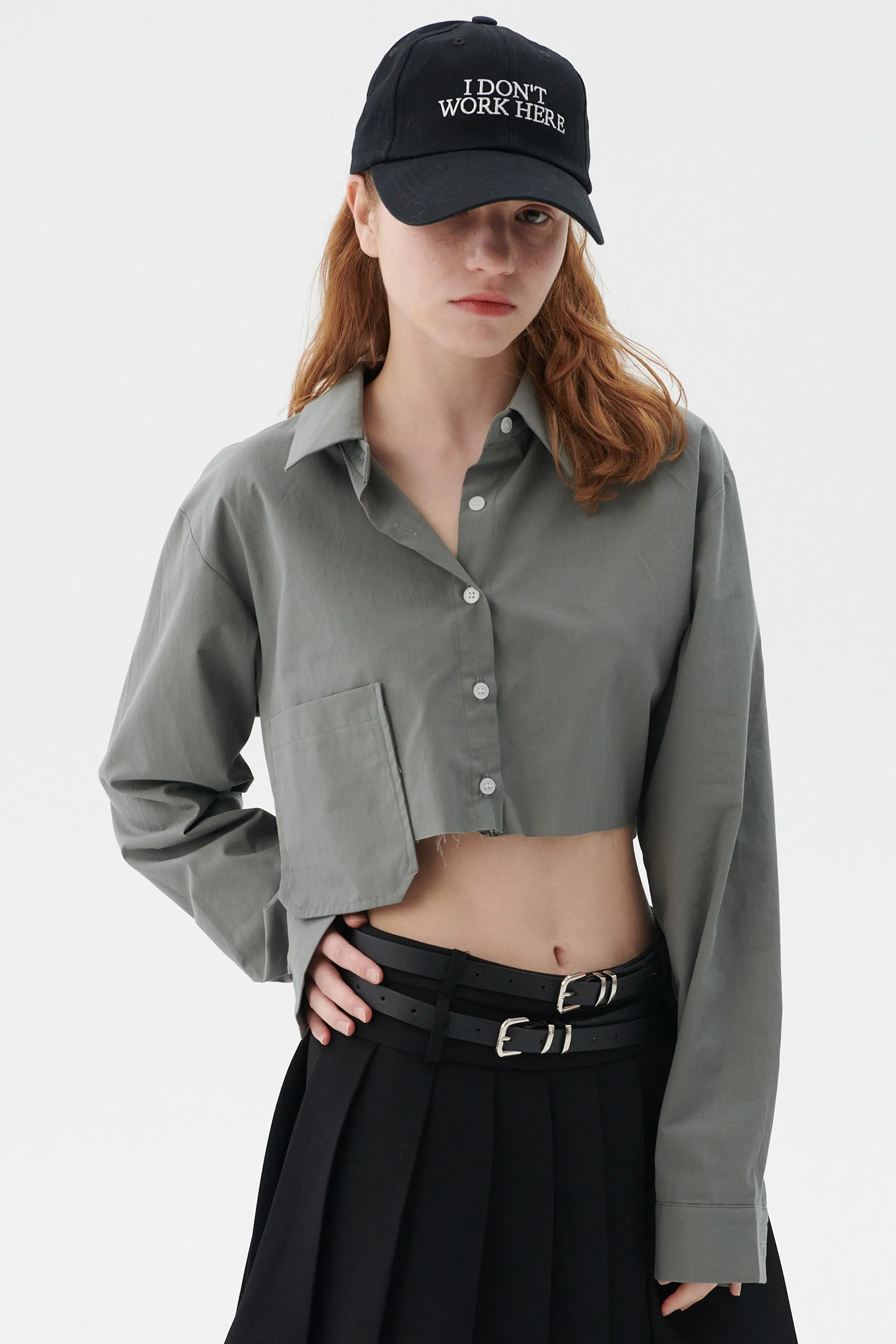 Taylor Cropped Shirt sold by storets product image thumbnail 5