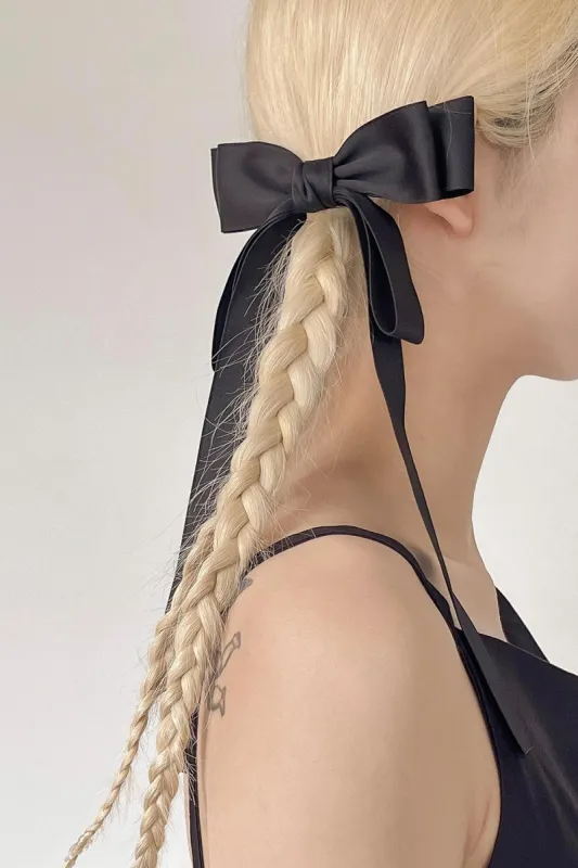 Satin Ribbon Hair Pins made by storets
