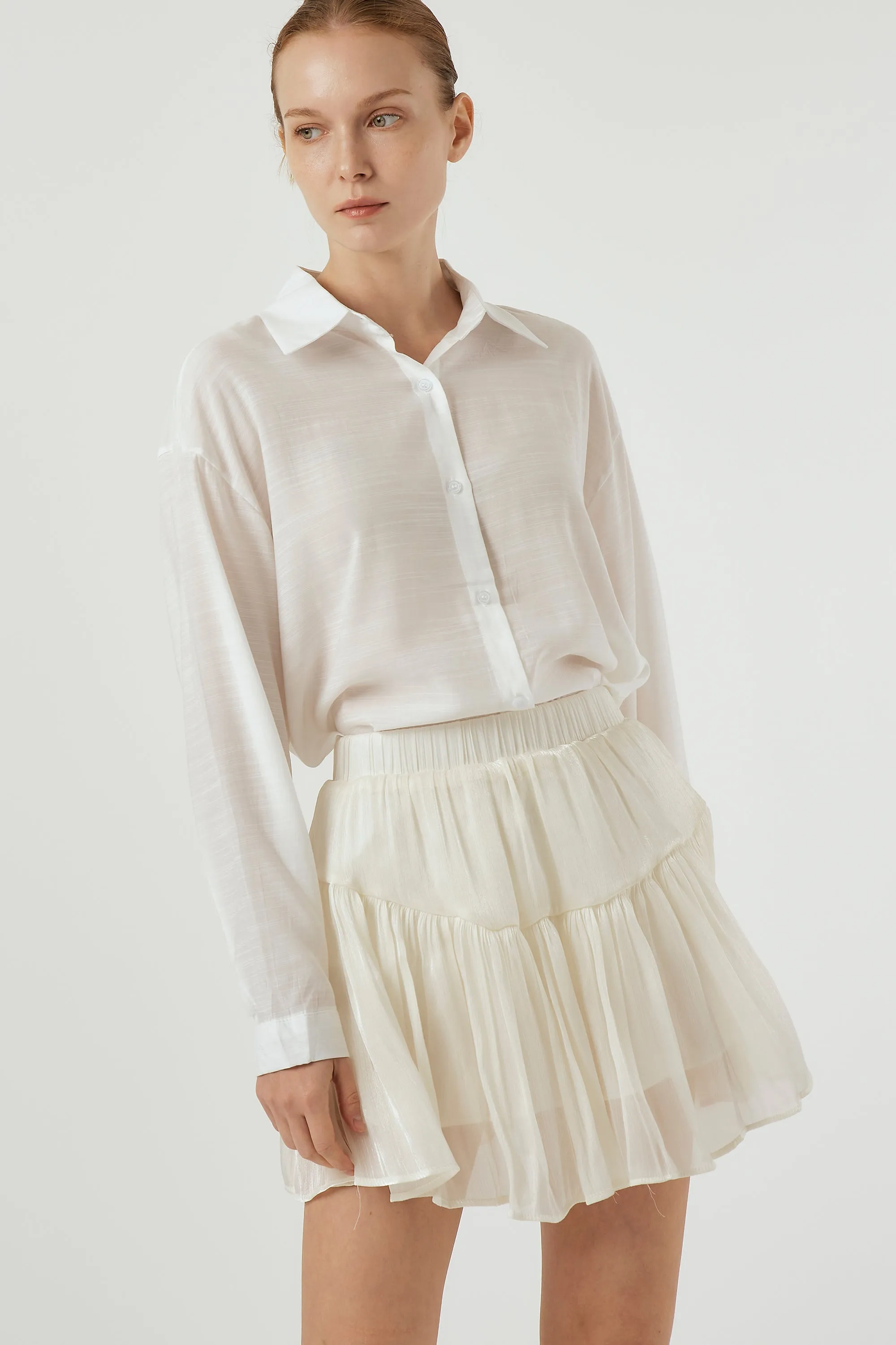 Emiliee Mini Skirt sold by storets