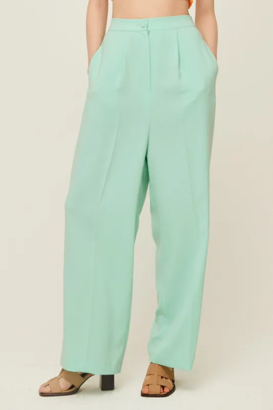 Jania High Wide Leg Pants sold by storets