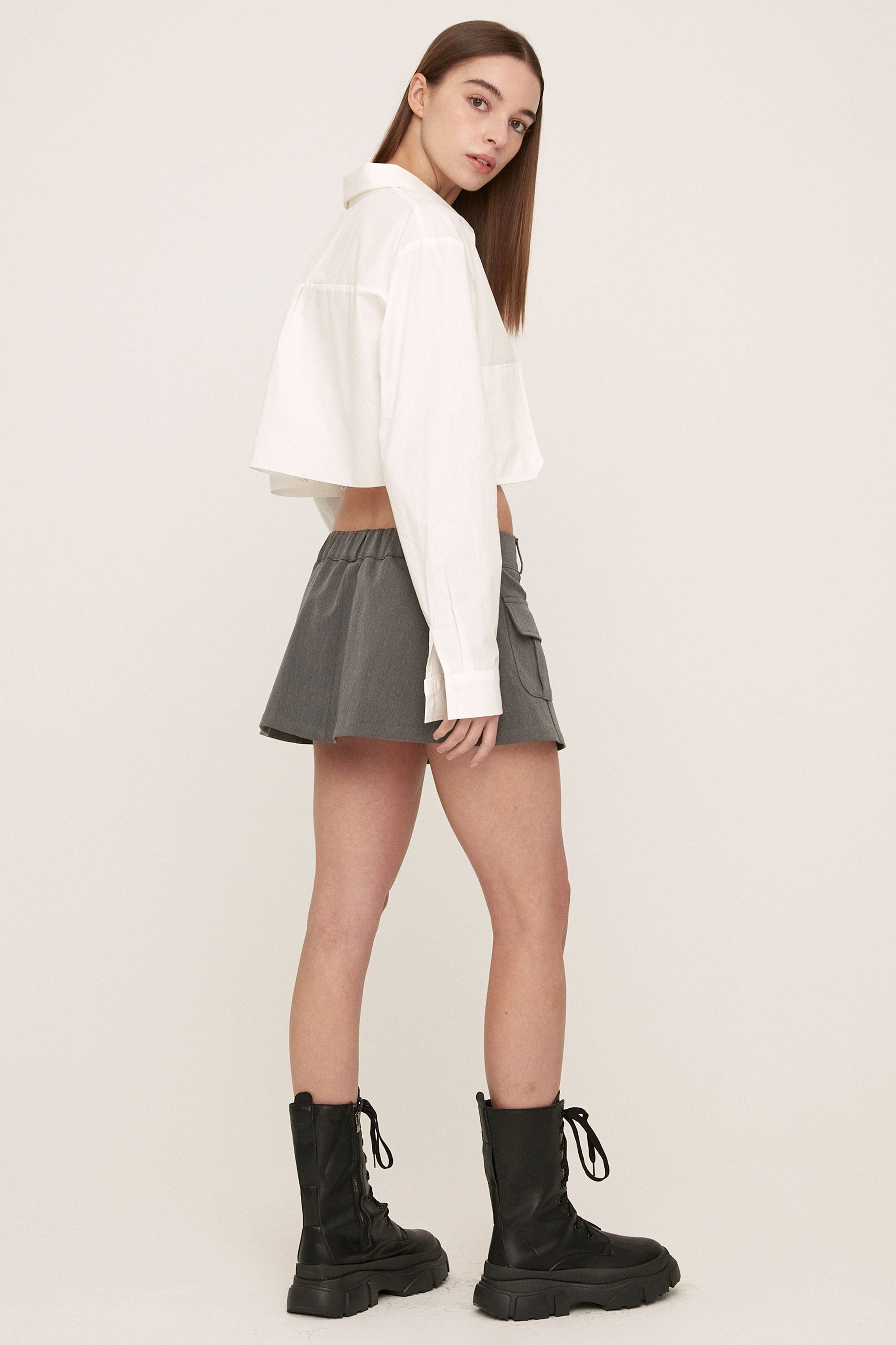 Iris Lowrise Mini Skirt sold by storets product image thumbnail 5