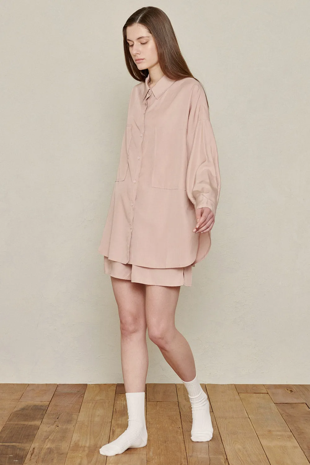 Oversized Bamboo Shirt sold by storets product image thumbnail 4