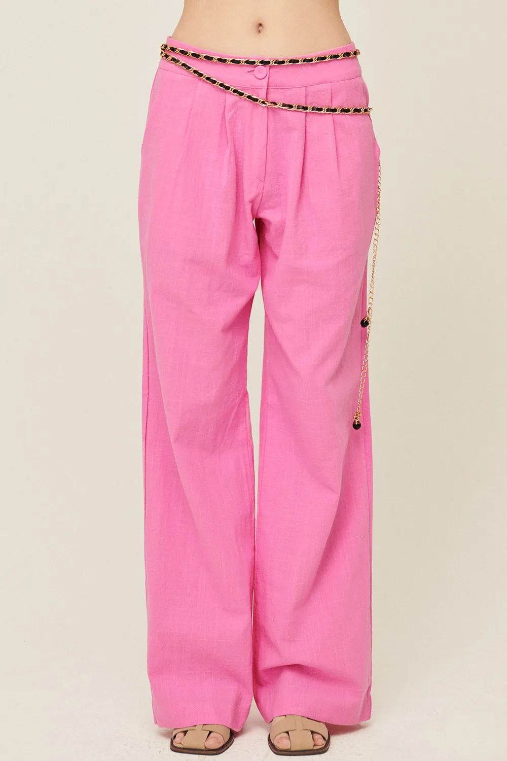 Sabrina Pintucked Wide Pants sold by storets product image thumbnail 5