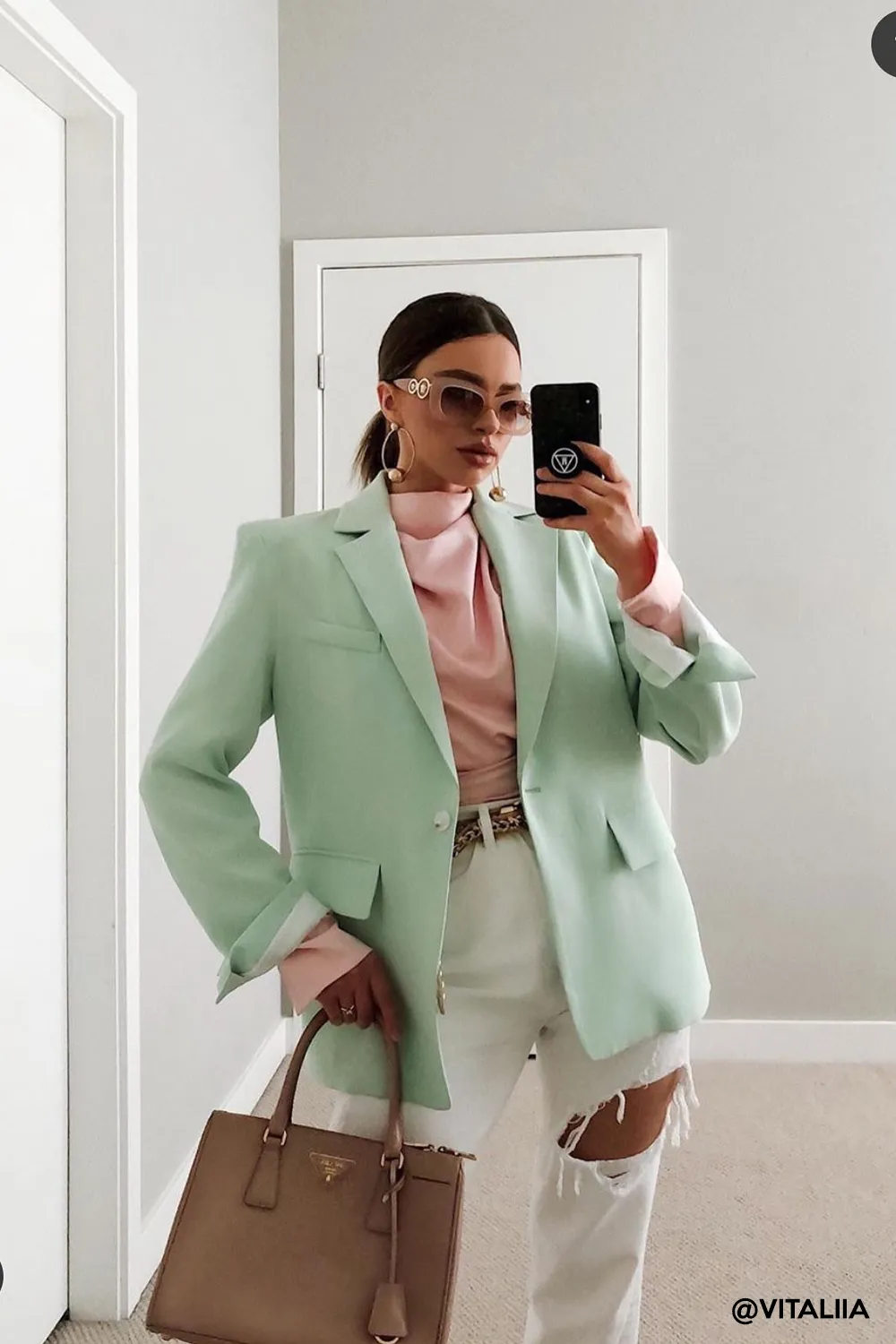 Scarlett Oversized Fit Jacket sold by storets