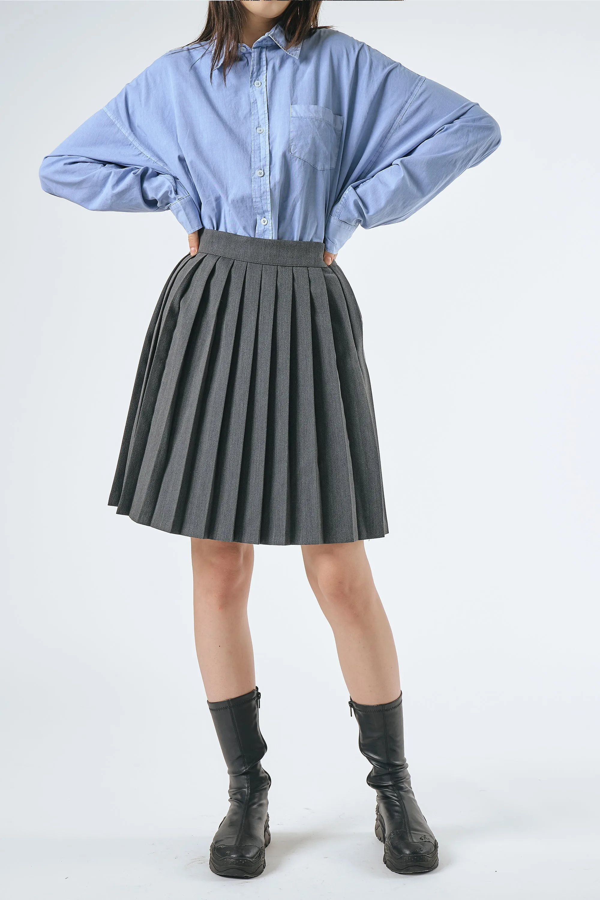 Folli Pleated Skirt sold by storets product image thumbnail 4