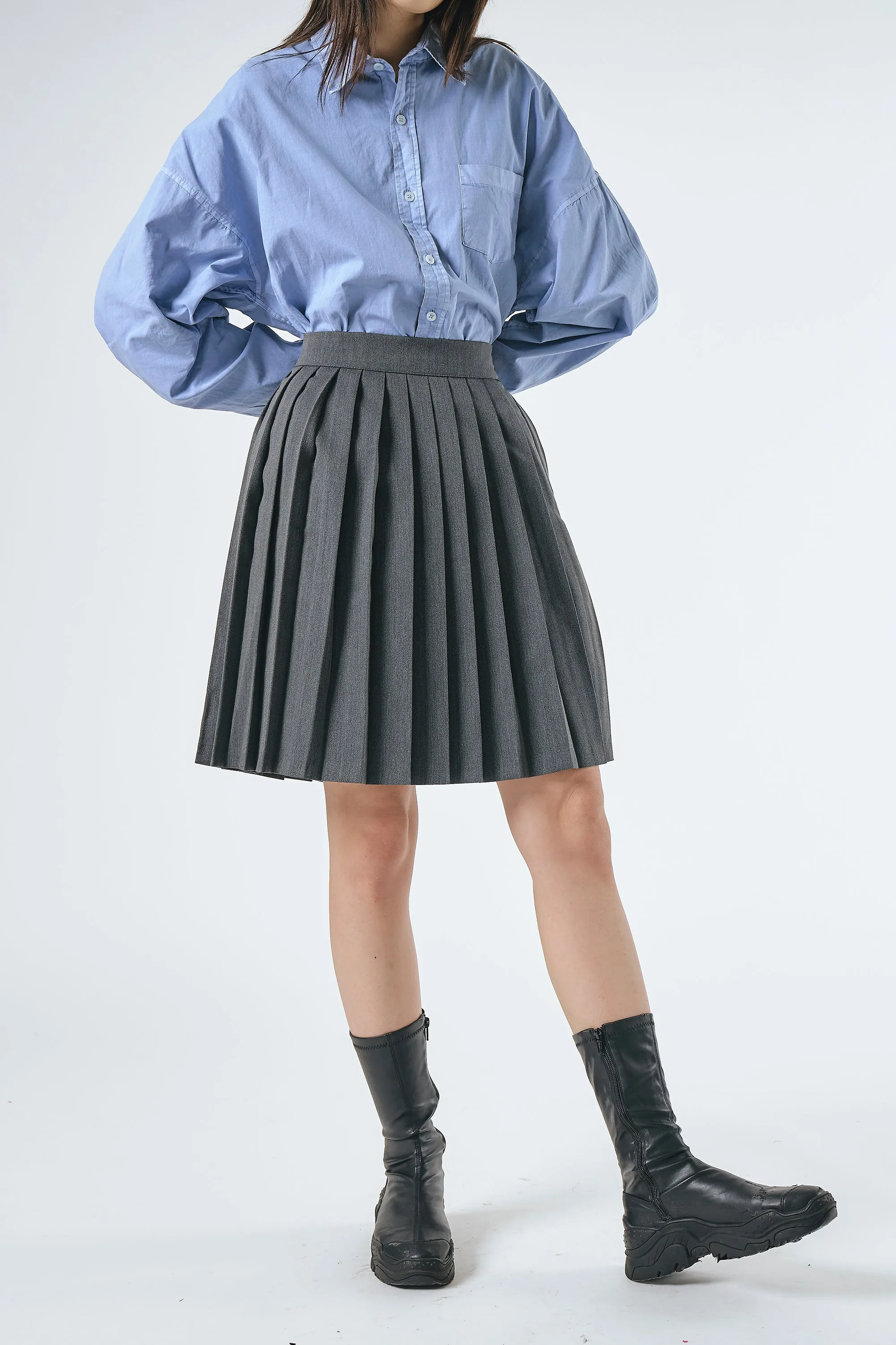 Folli Pleated Skirt sold by storets product image thumbnail 3