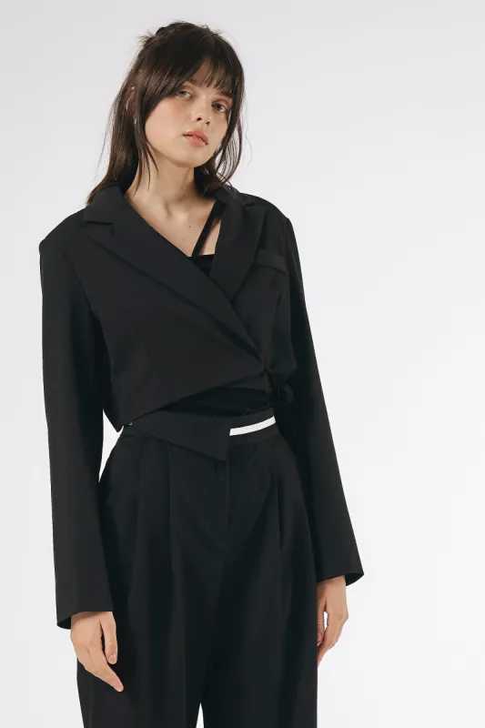 Lyla Cropped Blazer sold by storets