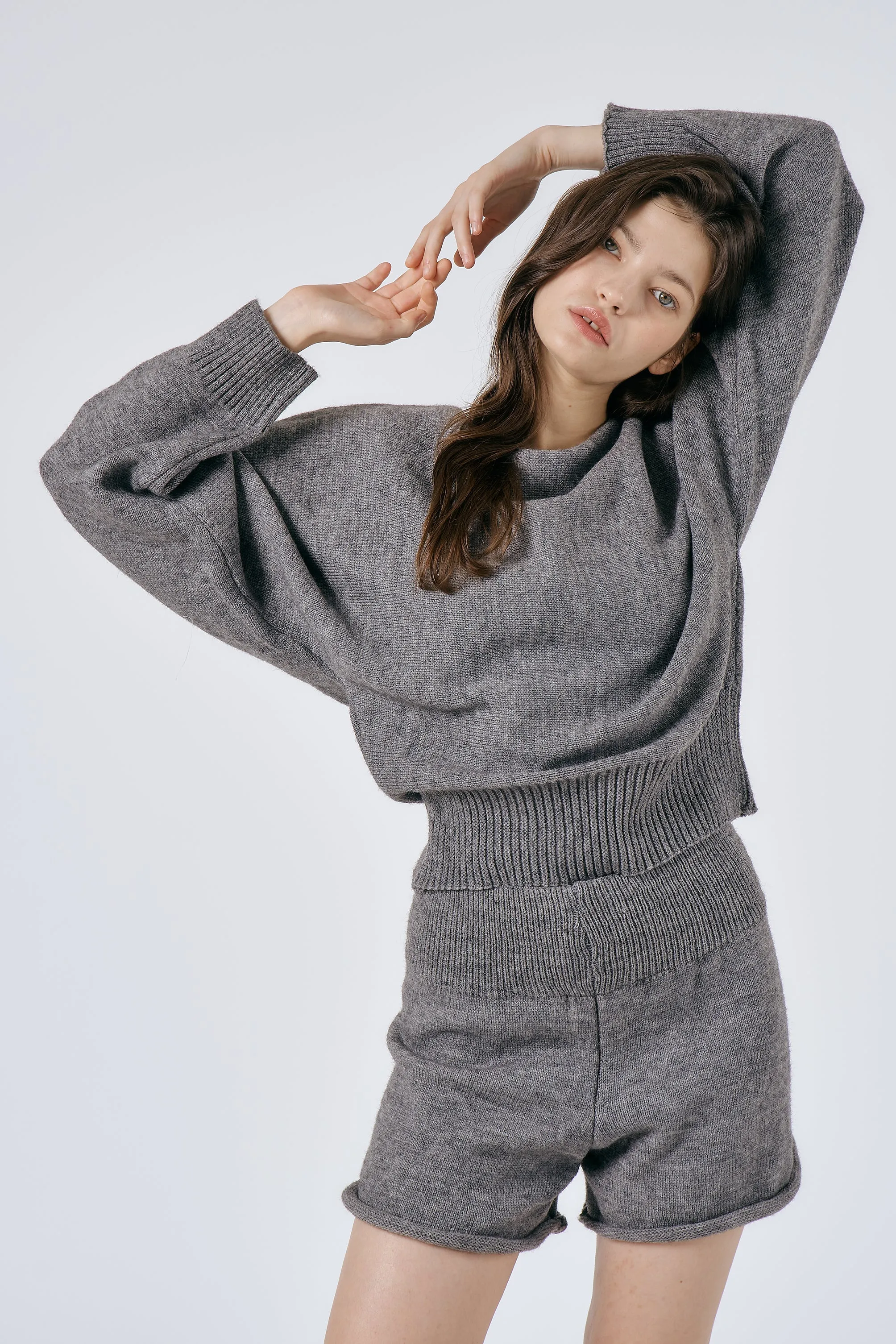 Willow Knitted Top and Shorts Set sold by storets