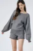 Willow Knitted Top and Shorts Set sold by storets