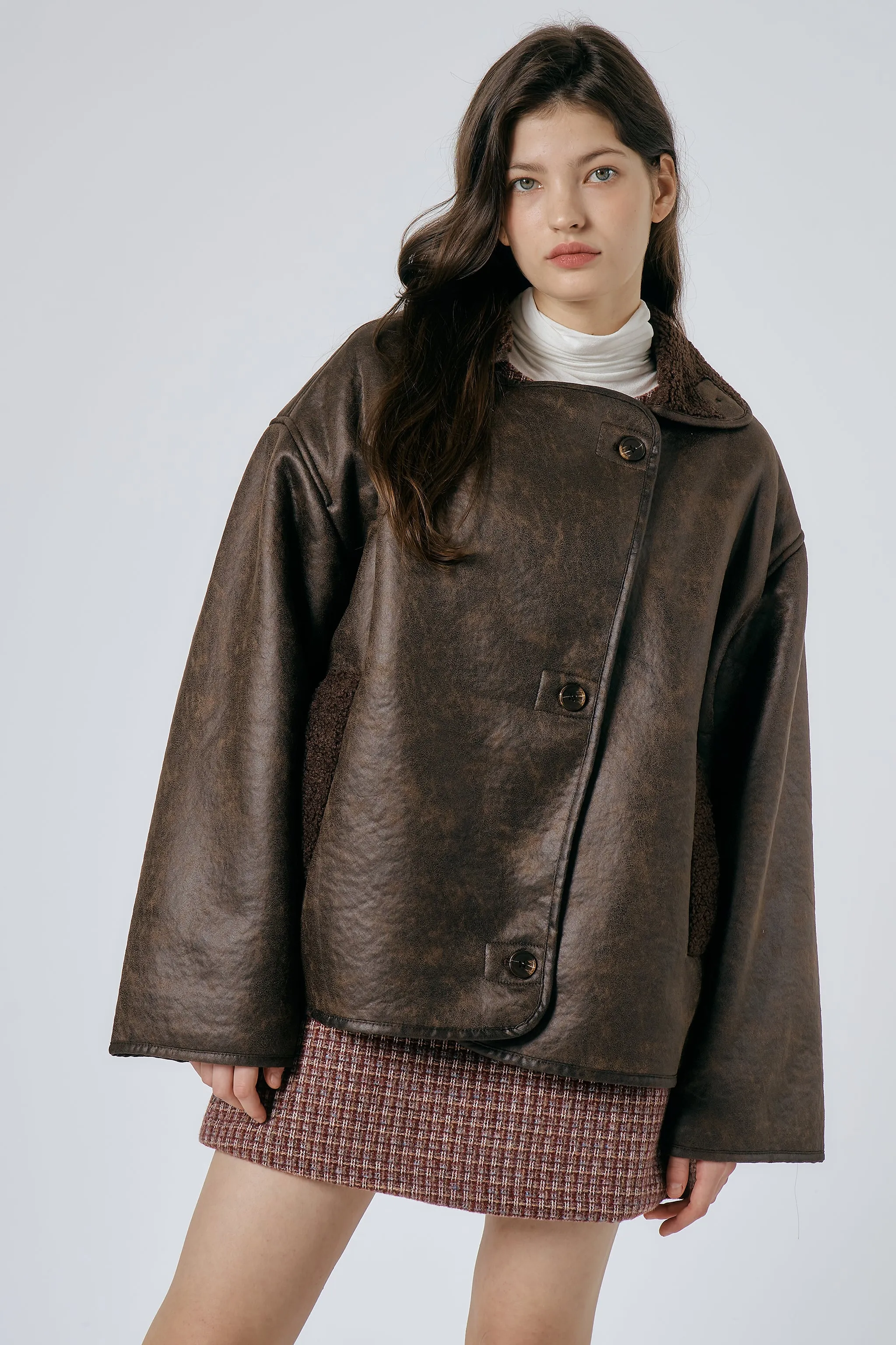 Celina Granny Shearling Coat sold by storets product image thumbnail 3