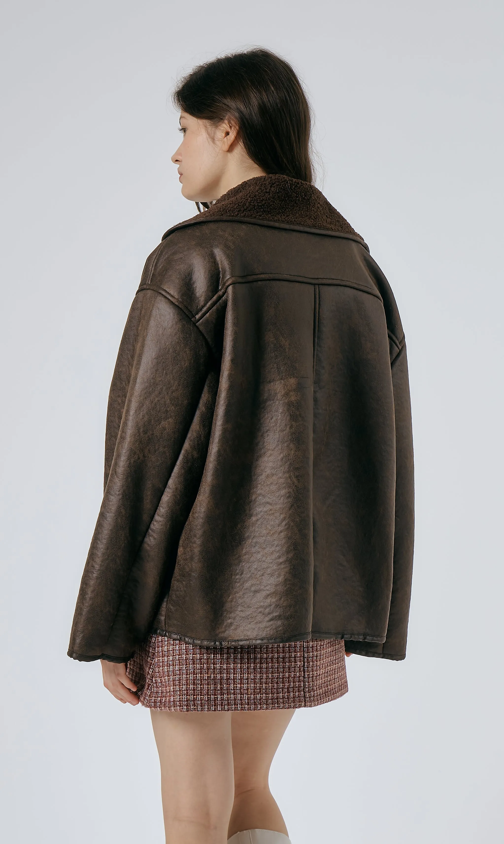 Celina Granny Shearling Coat sold by storets product image thumbnail 5