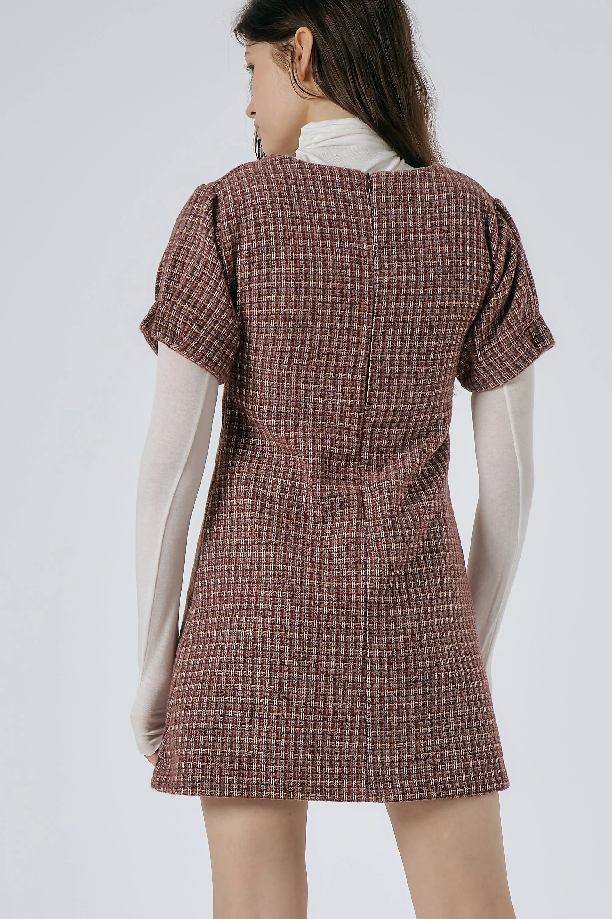 Scarlett Tweed Mini Dress sold by storets product image thumbnail 5