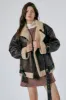 Celina Shearling Aviator Coat sold by storets