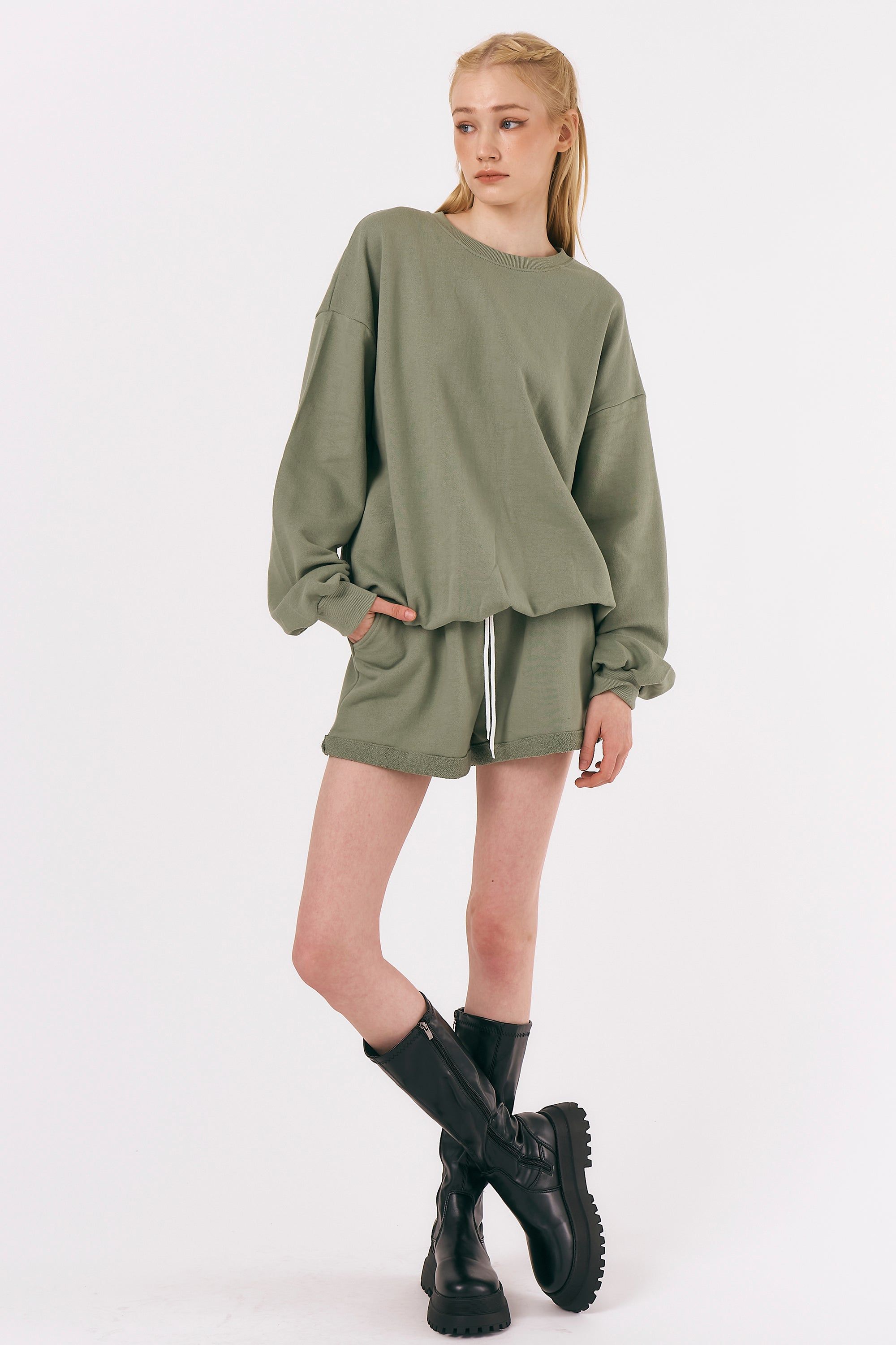 Minnie Sweatshirt and Shorts Set sold by storets product image thumbnail 5