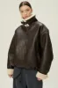 Cia Oversized Aviator Jacket sold by storets
