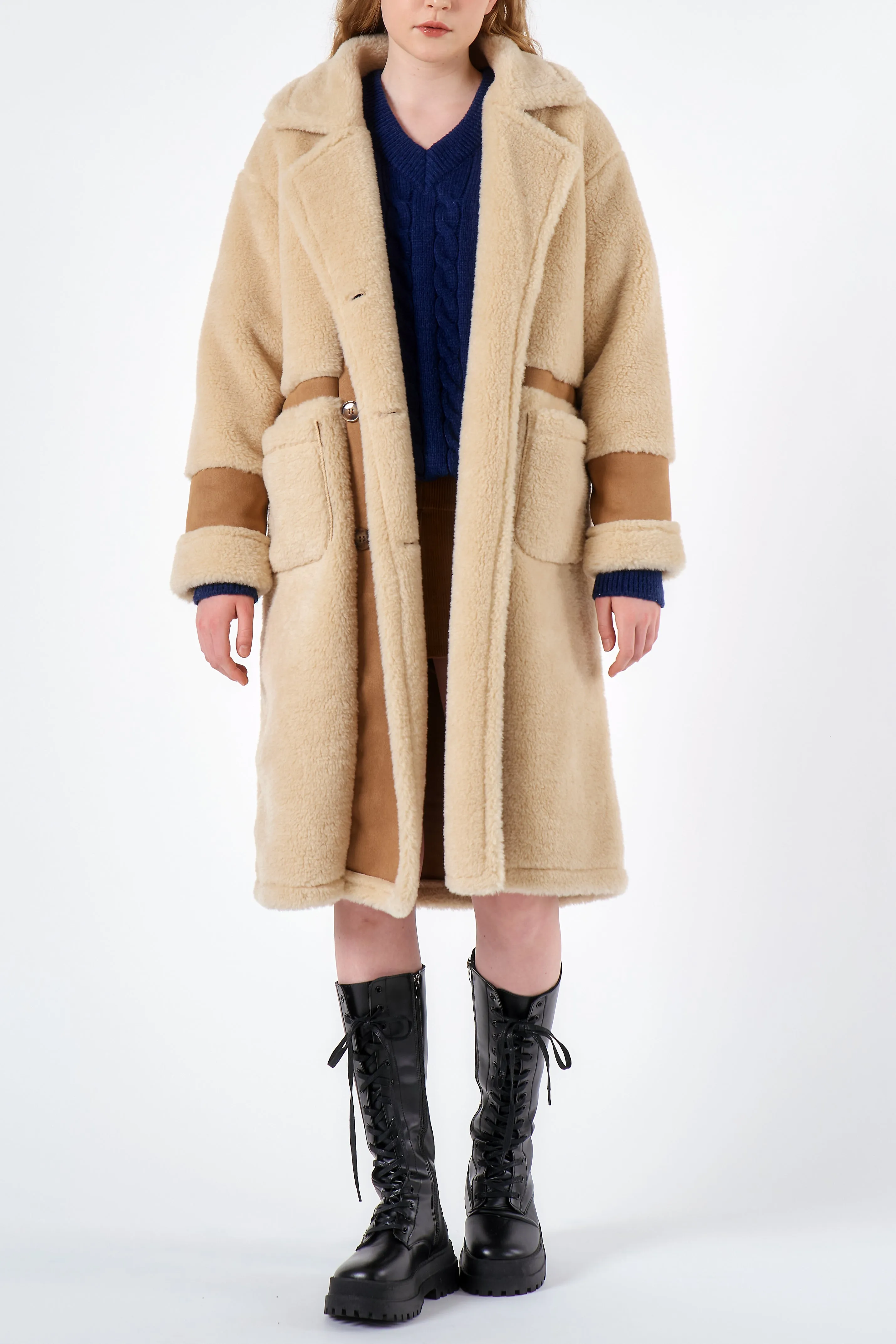 Victoria Shearling Long Coat sold by storets product image thumbnail 3
